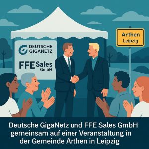 Bürgerveranstalltungen, Glasfaser-Informationsabende und Kundenservice im Vertrieb.